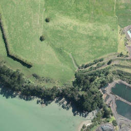 Satellite imagery of Okohaka Point, NZ