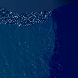 Satellite imagery of Motukaramuramu, NZ