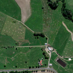 Satellite imagery of Whatarua Pa, NZ