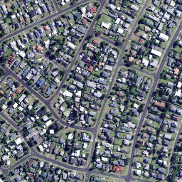 Satellite imagery of Waikaukau Point, NZ