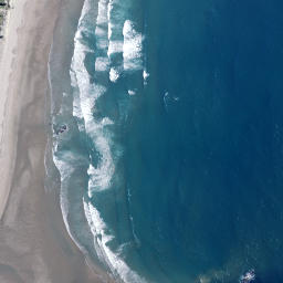 Satellite imagery of Waikaukau Point, NZ