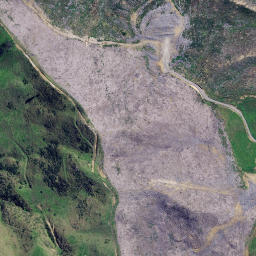 Satellite imagery of Te Papiri Point, NZ