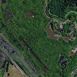 Satellite imagery of Koheroa Redoubt, NZ