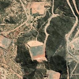 Satellite imagery of Cerro Mesa, AR