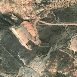 Satellite imagery of Cerro Mesa, AR