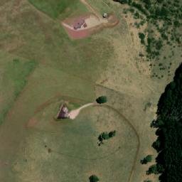 Satellite imagery of Mount Franklin, AU