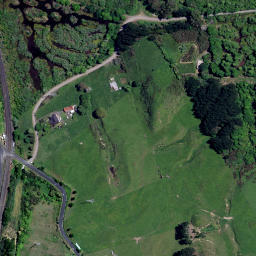 Satellite imagery of Koheroa Redoubt, NZ