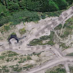 Satellite imagery of Kopako Mine, NZ