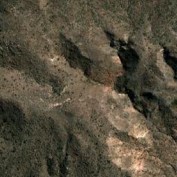 Satellite imagery of Cerro Guanaco, AR
