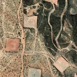 Satellite imagery of Cerro Mesa, AR