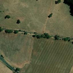 Satellite imagery of Mount Franklin, AU