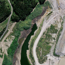 Satellite imagery of Kopako Mine, NZ