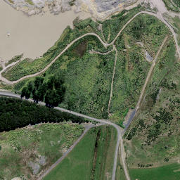 Satellite imagery of Kopako Mine, NZ
