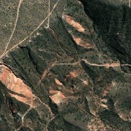 Satellite imagery of Cerro Chato, AR