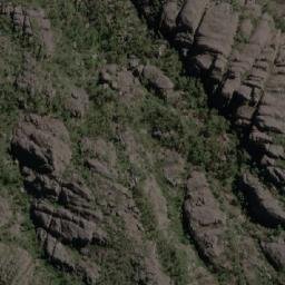 Satellite imagery of Mount Thackeray, AU