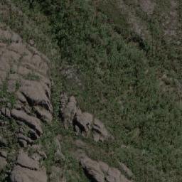 Satellite imagery of Mount Thackeray, AU