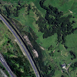 Satellite imagery of Whangamarino Redoubt, NZ