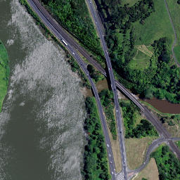 Satellite imagery of Whangamarino Redoubt, NZ
