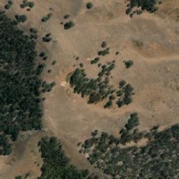 Satellite imagery of Mount Caroline, AU