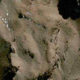 Satellite imagery of Cerro Guanaco, AR