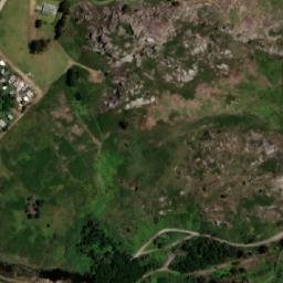 Satellite imagery of Cerro La Movediza, AR