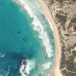 Satellite imagery of Rabelais Peak, AU