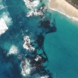Satellite imagery of Rabelais Peak, AU