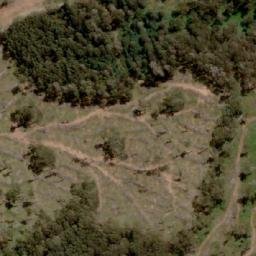 Satellite imagery of Mount Delusion, AU
