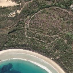 Satellite imagery of Rabelais Peak, AU