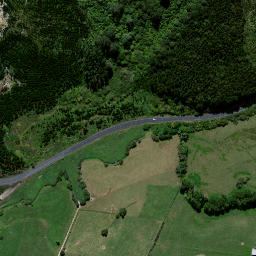 Satellite imagery of Pokaewhenua Pa, NZ