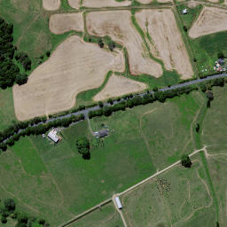 Satellite imagery of Pokaewhenua Pa, NZ