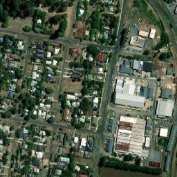 Satellite imagery of Wombat Hill, AU