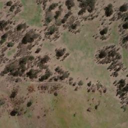 Satellite imagery of Conical Hill, AU