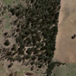 Satellite imagery of Conical Hill, AU