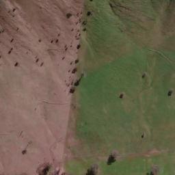Satellite imagery of Conical Hill, AU