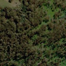 Satellite imagery of Mount Baldhead, AU