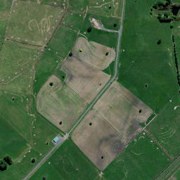 Satellite imagery of Long Swamp Quarry, NZ
