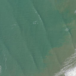 Satellite imagery of Okariha Point, NZ