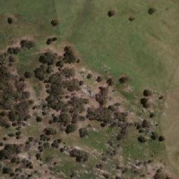 Satellite imagery of Mount Ercildoun, AU