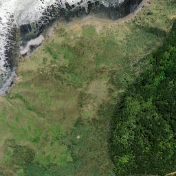Satellite imagery of Okariha Point, NZ