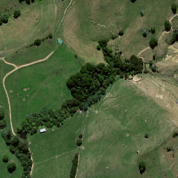 Satellite imagery of Taniwha Quarry, NZ