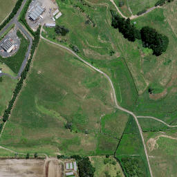 Satellite imagery of Rangiriri Pa, NZ