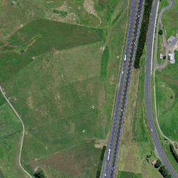 Satellite imagery of Rangiriri Pa, NZ