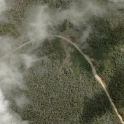 Satellite imagery of Mount Skene, AU
