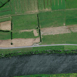 Satellite imagery of Rangiriri Pa, NZ