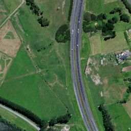 Satellite imagery of Rangiriri Pa, NZ