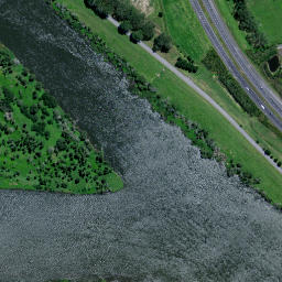 Satellite imagery of Te Wheoro Redoubt, NZ