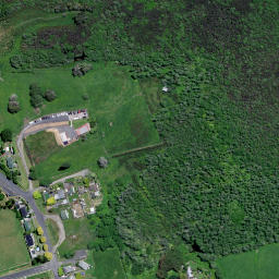 Satellite imagery of Te Wheoro Redoubt, NZ