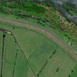 Satellite imagery of Te Wheoro Redoubt, NZ