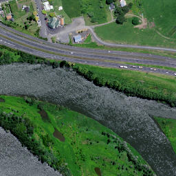 Satellite imagery of Te Wheoro Redoubt, NZ